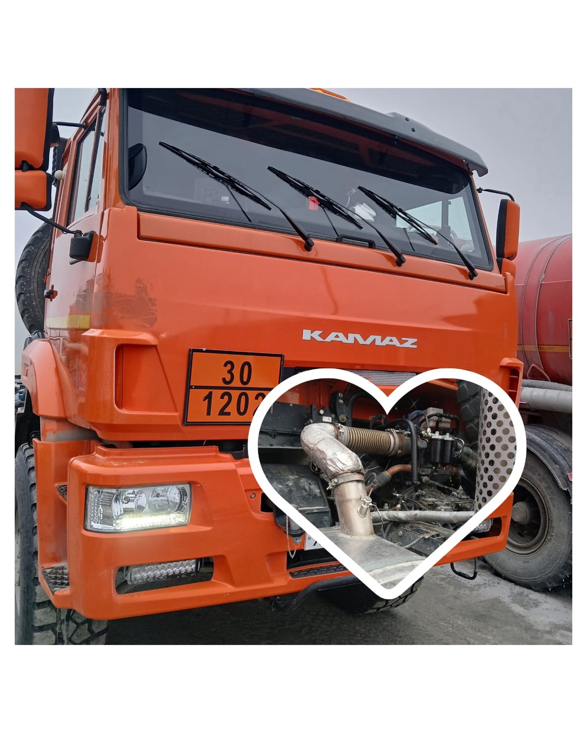 Переоборудование ДВС КАМАЗ